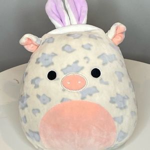 Squishmallow ROSIE the Pig w/ Easter bunny ears